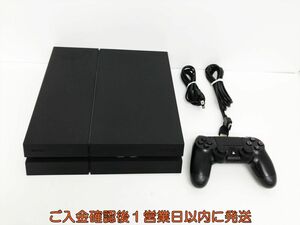 【1円】PS4 本体/コントローラー500GB ブラック SONY PlayStation4 CUH-1200A 初期化/動作確認済 M04-140yy/G4