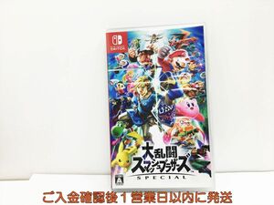 【1円】switch 大乱闘スマッシュブラザーズ SPECIAL ゲームソフト 状態良好 1A0304-469wh/G1