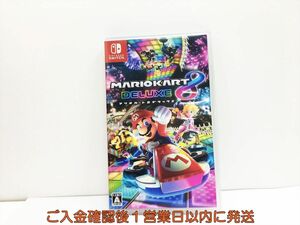 [1 jpy ]switch Mario Cart 8 Deluxe game soft condition excellent 1A0304-493wh/G1