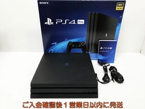 【1円】PS4Pro 本体/箱 セット 1TB ブラック SONY PlayStation4 CUH-7100B 初期化/動作確認済 プレステ4 K01-431tm/G4