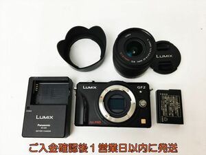 Panasonic LUMIX DMC-GF2 беззеркальный однообъективный камера корпус G VARIO 14-42mm F:3.5-5.6 линзы комплект рабочее состояние подтверждено J03-079rm/F3