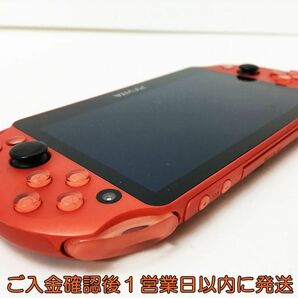 【1円】PSVITA 本体 レッド PCH-2000 SONY Playstation Vita 動作確認済 J04-624rm/F3の画像5