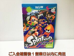 WiiU Splatoon(スプラトゥーン) ゲームソフト 1A0326-024ek/G1