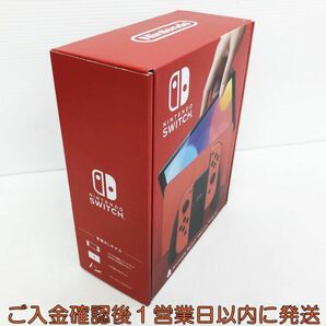 未使用品 任天堂 有機ELモデル Nintendo Switch 本体 セット マリオレッド ニンテンドースイッチ 新品 G03-262kk/G4の画像2