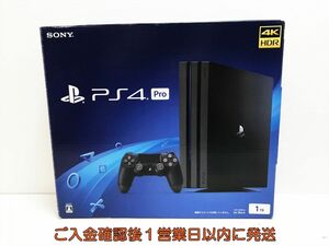 未使用品 PS4 Pro 本体 セット 1TB ブラック SONY Playstation4 CUH-7200B プレステ4 プロ 印刷物無し G06-542yk/G4