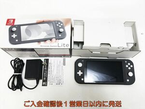 [1 jpy ] nintendo Nintendo Switch Lite body set gray Nintendo switch light the first period ./ operation verification settled K07-495yk/F3