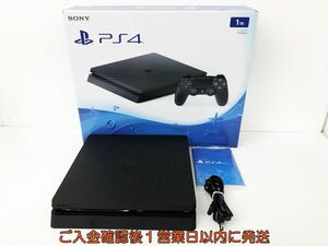 【1円】PS4 本体/箱 セット 1TB ブラック SONY PlayStation4 CUH-2000B 動作確認済 プレステ4 DC09-874jy/G4