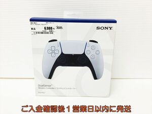 新品 未開封 PS5 純正 ワイヤレスコントローラー DualSense ホワイト SONY Playstation5 プレステ5 J03-069rm/F3