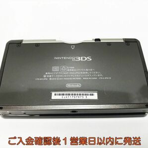 【1円】ニンテンドー3DS 本体 コスモブラック 任天堂 CTR-001 初期化/動作確認済 画面ヤケ L07-591yk/F3の画像5