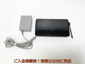 【1円】ニンテンドー3DS 本体 コスモブラック 任天堂 CTR-001 初期化/動作確認済 画面ヤケ L07-591yk/F3