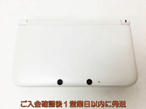 【1円】ニンテンドー3DSLL 本体 ホワイト 任天堂 SPR-001 動作確認済 3DS LL 画面ヤケ H01-823rm/F3