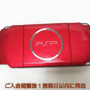 【1円】SONY Playstation Portable PSP-3000 本体 レッド 未検品ジャンク バッテリーなし L07-584yk/F3の画像3