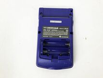 【1円】任天堂 ゲームボーイカラー 本体 パープル GAME BOY COLOR 未検品ジャンク EC45-916jy/F3_画像2