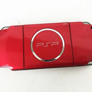 【1円】SONY PlayStation Portable PSP-3000 本体 レッド 未検品ジャンク バッテリーなし EC45-912jy/F3の画像3