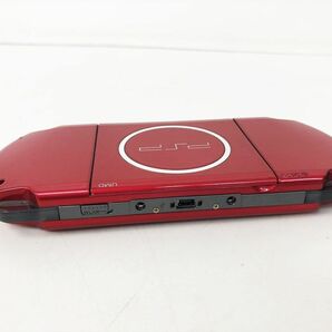 【1円】SONY PlayStation Portable PSP-3000 本体 レッド 未検品ジャンク バッテリーなし EC45-912jy/F3の画像5
