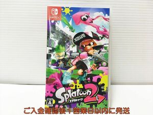 【1円】Switch Splatoon 2 (スプラトゥーン2) ゲームソフト 状態良好 1A0311-255mk/G1