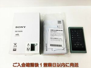 SONY ウォークマン デジタルミュージックプレイヤー 本体/箱 セットNW-A46HN グリーン Aシリーズ 32GB 動作確認済 H02-665rm/F3