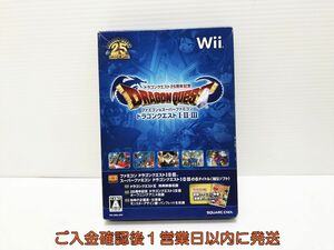 【1円】Wii ドラゴンクエスト25周年記念 ファミコン&スーパーファミコン ドラゴンクエストI・II・III ゲームソフト L07-581yk/F3