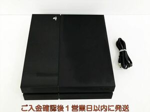【1円】PS4 本体 500GB ブラック SONY PlayStation4 CUH-1100A 初期化/動作確認済 FW9.00 プレステ4 J09-205kk/G4