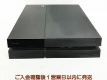 【1円】PS4 本体 500GB ブラック SONY PlayStation4 CUH-1100A 初期化/動作確認済 FW9.00 プレステ4 J09-205kk/G4_画像2