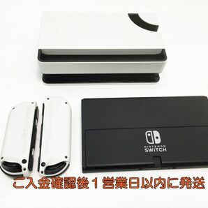 【1円】任天堂 有機ELモデル Nintendo Switch 本体 セット ホワイト 初期化/動作確認済 スイッチ グリップ欠品 K03-636tm/G4の画像4