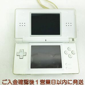 【1円】ニンテンドーDSLite 本体 ホワイト 任天堂 USG-001 初期化済 未検品ジャンク 画面ヤケ DS Lite M07-061kk/F3の画像2