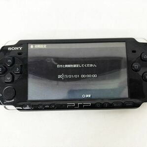 【1円】SONY PlayStation Portable PSP-3000 本体 セット ブラック 未検品ジャンク バッテリーなし EC44-463jy/F3の画像2