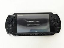 【1円】SONY PlayStation Portable PSP-3000 本体 セット ブラック 未検品ジャンク バッテリーなし EC44-463jy/F3_画像2