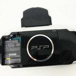 【1円】SONY PlayStation Portable PSP-3000 本体 セット ブラック 未検品ジャンク バッテリーなし EC44-463jy/F3の画像3