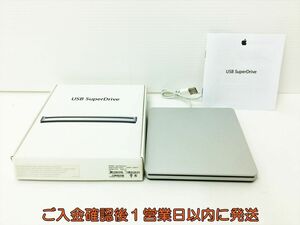 【1円】Apple 純正 USB Super Drive 外付け DVDドライブ プレイヤー 動作確認済 A1379 アップル H02-676rm/F3