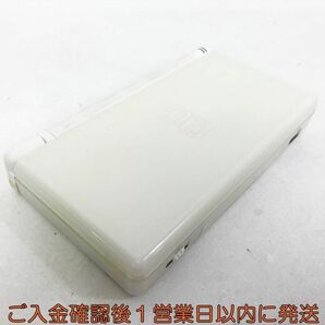 【1円】ニンテンドーDSLite 本体 ホワイト 任天堂 USG-001 初期化/動作確認済 DS Lite 若干画面ヤケ M07-063kk/F3の画像4