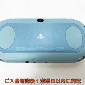 【1円】PSVITA 本体 ライトブルー/ホワイト SONY PlayStation VITA PCH-2000 初期化/動作確認済 K05-470yk/F3の画像3