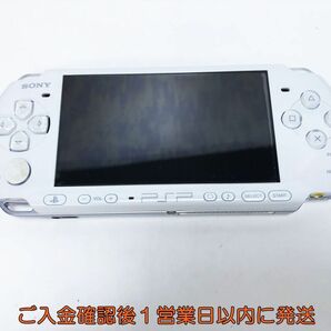 【1円】SONY PlayStation Portable PSP-3000 本体 ホワイト 未検品ジャンク バッテリーなし K05-475yk/F3の画像2