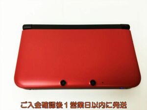 【1円】ニンテンドー3DSLL 本体 レッド/ブラック SPR-001 任天堂 動作確認済 3DS LL H03-954rm/F3