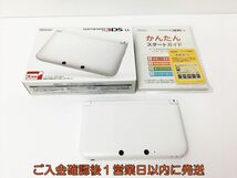 【1円】ニンテンドー3DSLL 本体 セット ホワイト SPR-001 任天堂 動作確認済 3DS LL H03-957rm/F3_画像1