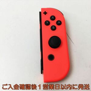 【1円】任天堂 純正 Nintendo Switch Joy-con 右 R ネオンレッド ニンテンドースイッチ ジョイコン 動作確認済 J06-889rm/F3の画像1