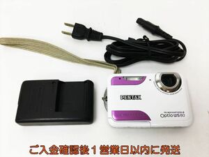 【1円】PENTAX Optio WS80 コンパクトデジタルカメラ 本体/バッテリー/充電器 セット 未検品ジャンク ペンタックス J06-900rm/F3