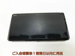 【1円】ニンテンドー3DS 本体 コスモブラック 任天堂 CTR-001 初期化/動作確認済 H09-104yk/F3