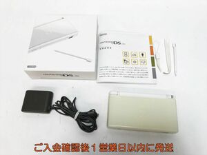 【1円】ニンテンドーDSLite 本体 セット ホワイト 任天堂 USG-001 動作確認済 H09-097yk/F3