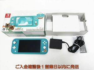 【1円】任天堂 Nintendo Switch Lite あつまれ どうぶつの森セット ~まめきち&つぶきちアロハ柄~ 初期化/動作確認済 H09-081yk/F3