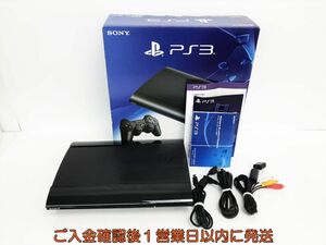 [1 jpy ]PS3 body / box set 500GB black SONY PlayStation3 CECH-4300C the first period ./ operation verification settled G04-288os/G4