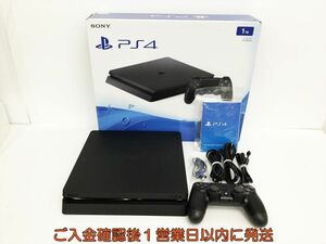 [1 jpy ]PS4 body set 1TB black SONY PlayStation4 CUH-2000B the first period ./ operation verification settled PlayStation 4 G04-284os/G4