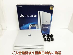 【1円】PS4 Pro 本体/箱 セット 1TB ブラック SONY PlayStation4 CUH-7200B 初期化/動作確認済 G04-282os/G4