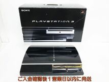 【1円】PS3 本体/箱 セット 60GB ブラック SONY PlayStation3 CECHA00 初期化済 未検品ジャンク プレステ3 K09-759os/G4_画像1