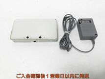 【1円】ニンテンドー3DS 本体 ホワイト 任天堂 CTR-001 初期化/動作確認済 3DS 傷あり L05-484tm/F3_画像1