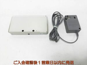 【1円】ニンテンドー3DS 本体 ホワイト 任天堂 CTR-001 初期化/動作確認済 3DS 傷あり L05-484tm/F3