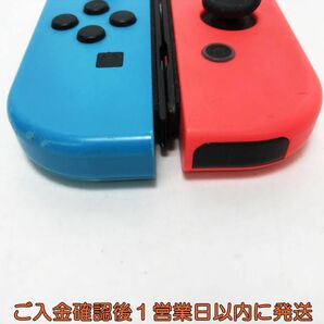 【1円】任天堂 純正 Nintendo Switch Joy-Con ネオンブルー/ネオンレッド 未検品ジャンク スティック部分ゴムなし L01-429tm/F3の画像5