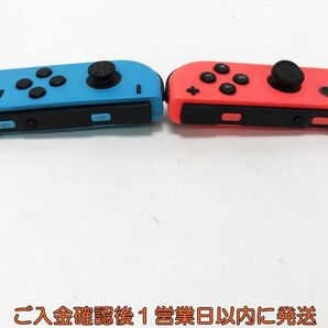 【1円】任天堂 純正 Nintendo Switch Joy-Con ネオンブルー/ネオンレッド 未検品ジャンク スティック部分ゴムなし L01-429tm/F3の画像2