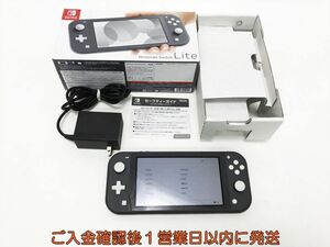 【1円】任天堂 Nintendo Switch Lite 本体 グレー 初期化/動作確認済 ニンテンドースイッチライト L01-415tm/F3