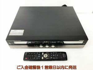 【1円】SHARP HDD・DVD・ビデオ一体型レコーダー DV-ACV52 本体 リモコン セット 未検品ジャンク シャープ DC04-089jy/G4